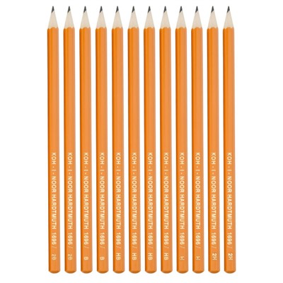 Набор карандашей черногр. 12шт 1696/12 Koh-I-Noor