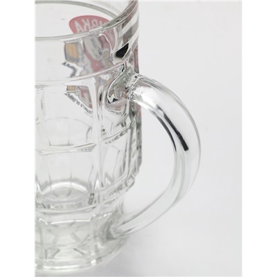 Кружка пивная новогодняя «Без пивка, нет огонька!», 500 мл, 18+