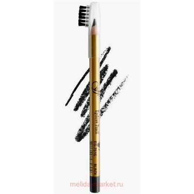 Ffleur Карандаш для бровей черный E- 7616 R6