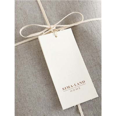 Простыня евро SL Home Linen collection, 235×260 см, серая