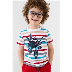 Фуфайка трикотажная для мальчиков (футболка) PLAYTODAY, 1243126