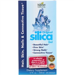 Naka Herbs & Vitamins Ltd, Hubner, оригинальный силикагель, 500 мл (17 жидких унций)