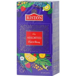 RISTON. Assorted Fruit and Berry карт.пачка, 25 пак.