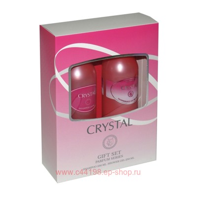 Festiva Подарочный набор Crystal Шампунь 250 мл + Гель для душа 250 мл