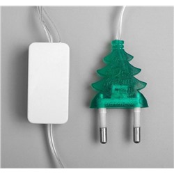 Гирлянда елочная "Шишки сосновые" разноцветная 5м