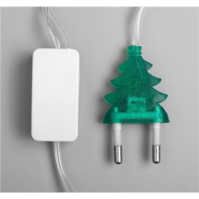 Гирлянда елочная "Шишки сосновые" разноцветная 5м