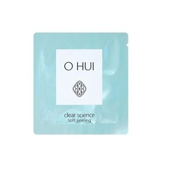 OHUI Пробник Пилинг-скатка с экстрактом морских водорослей 1мл Clear Science Soft Peeling
