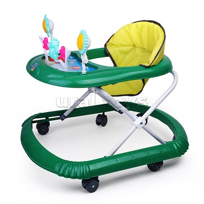 Ходунки "Веселые игрушки" (цвет зелёный)