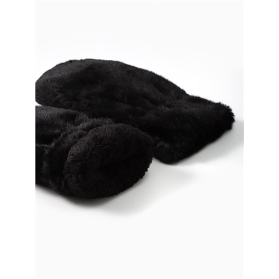 Варежки женские MINAKU, чёрные, размер 26×12 см