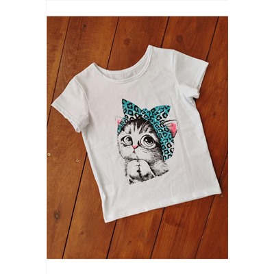 Костюм с шортами 33068 Кошка в косынке НАТАЛИ, 1243960