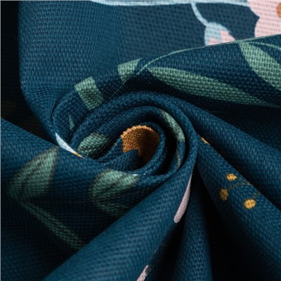 Скатерть «Доляна» Twilight forest, 146×220 см, 100% хлопок, рогожка 164 г/м²