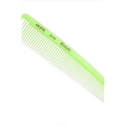 Dewal Расческа рабочая для волос / Olive CO-65, пластик, 191,5 см, зеленый KRISTALLER, 1106145