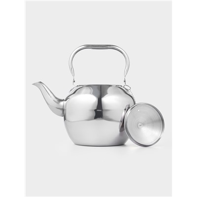 Заварочный чайник «Аркадий», 3 л, нержавеющая сталь, хромированный