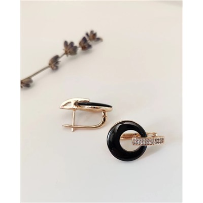 Серьги с керамикой