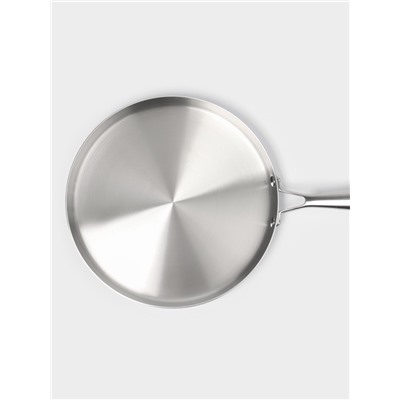 Блинная сковорода 3Ply Hanna Knövell, d=28 см, h=3 см, толщина 2.2 мм, индукция, нержавеющая сталь