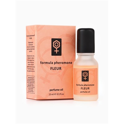 Парфюмерное масло женское с феромонами Formula Pheromone Fleur, 15 мл (по мотивам Fleur Narcotique (Ex Nihilo)