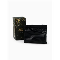 Подарочный новогодний набор «С новым годом, черно-золотой»: чай чёрный/зелёный, кофе натуральный жареный молотый, печенье с предсказанием, драже, арахис в шоколадной глазури