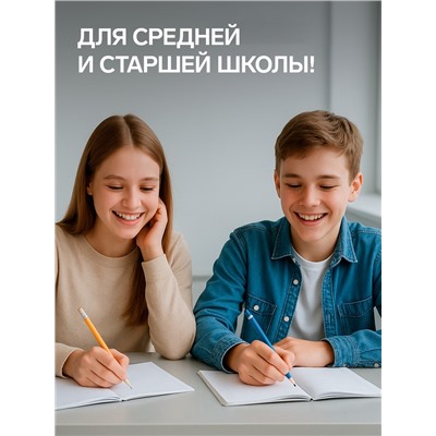 Комплект тетрадей из 4 штук, 96 листов в клетку Calligrata "Россия", обложка мелованный картон, блок №2, белизна 75% (серые листы)
