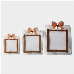 Набор пакетов для хранения сыпучих продуктов Доляна, застёжка zip-lock, 3 шт., 18.2×23.5 см, 14.5×19 см, 11.2×14.5 см