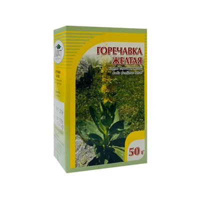 Горечавка желтая корень 50 гр.