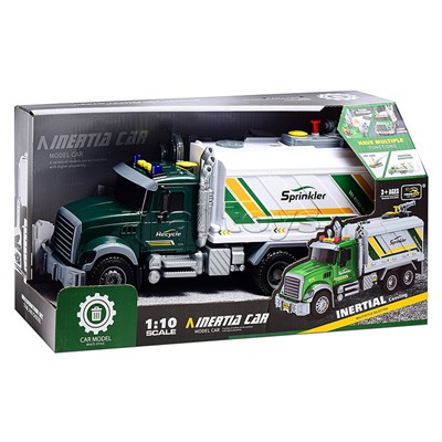 Машина "Городской санитар" на батарейках, в коробке