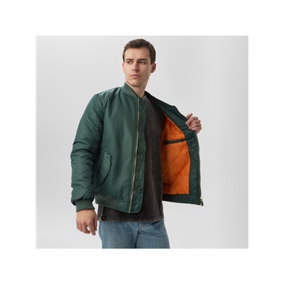 Бомбер мужской на молнии MIST, размер 46, хаки