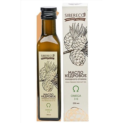 Масло кедровое сыродавленное 250мл ЭКОПРОДУКТЫ, 1183959