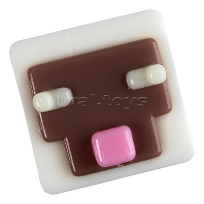 Игрушка-антистресс "Сквиши" Кубики белый