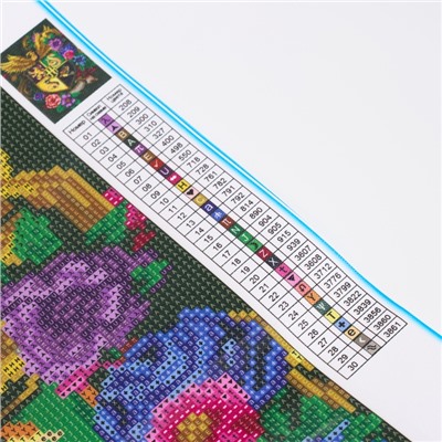 Алмазная мозаика с полным заполнением на холсте «Герб», 30×40 см