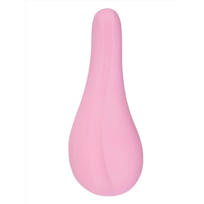 Kristaller Расчёска массажная для волос / Капля 2085, пластик, 19,5 см, розовый 27925