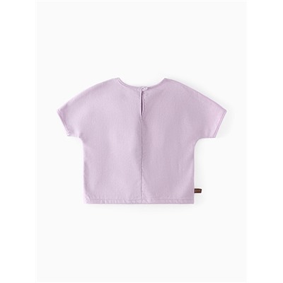 Футболка детская MINAKU, сиреневая, рост 134 см