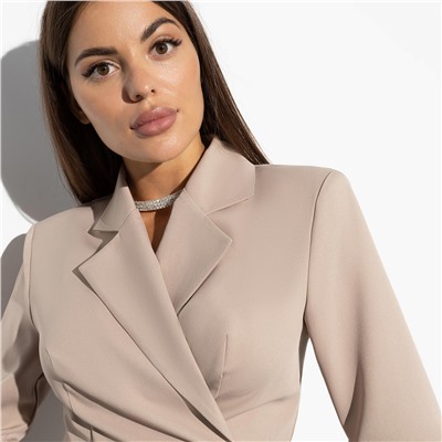 Жакет на запах, Стильная сенсация (beige)