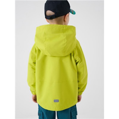 Куртка текстильная с полиуретановым покрытием для девочек (ветровка)