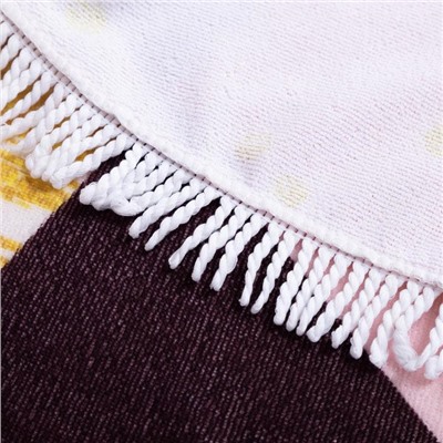 Полотенце пляжное Этель «Геометрия», d=150 см