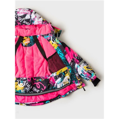 Комплект текстильный с полиуретановым покрытием для девочек: куртка, брюки