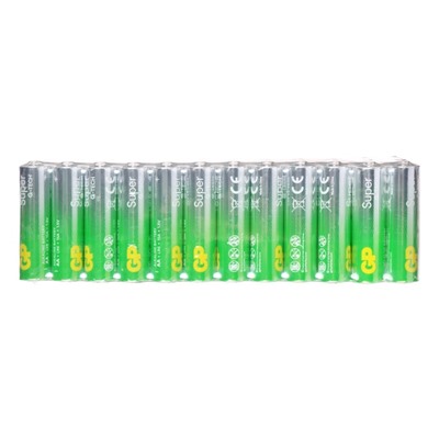 Батарейка алкалиновая GP Super Alkaline, AA, LR6-60BOX, 1.5 В, набор, 60 шт.
