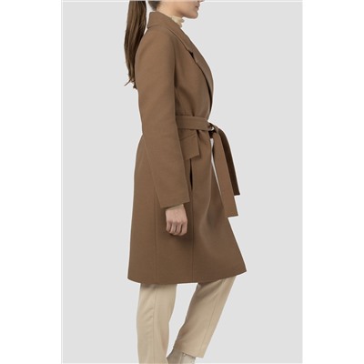 01-11258 Пальто женское демисезонное (пояс)