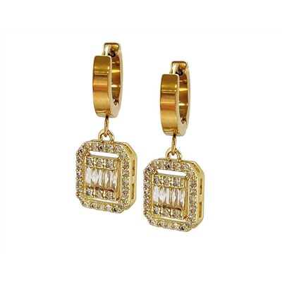 Серьги из стали