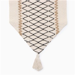 Дорожка на стол «Этель» сканди, 30×180 см, хлопок