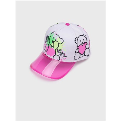 Кепка текстильная для девочек