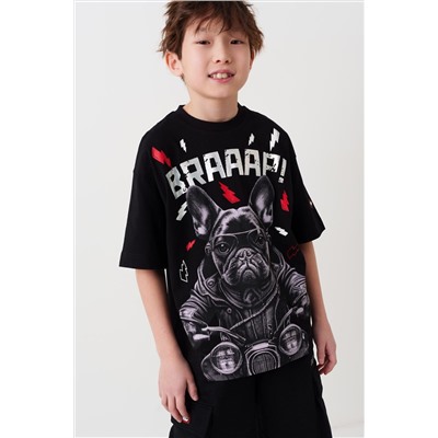 Фуфайка трикотажная для мальчиков (футболка) PLAYTODAY, 1239871