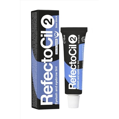 RefectoCil Краска для бровей и ресниц №2, 15 мл черно-синий KRISTALLER, 1107324