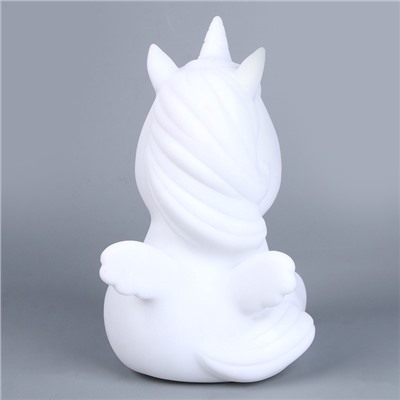 Раскрась светильник «Единорожка», с фломастерами