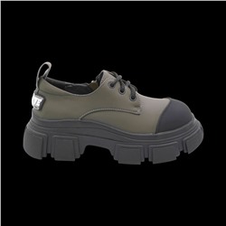 Лоферы 4482-18 хаки