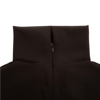 Платье мини женское MINAKU: Green trend, чёрное, размер 42