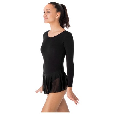 Купальник для гимнастики и танцев Grace Dance, р. 40, цвет чёрный