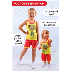 Комплект (майка, шорты) для девочки №SM206-2
