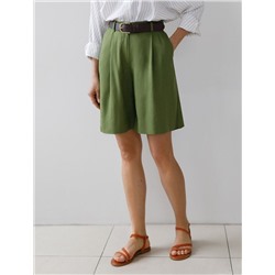 Шорты изо льна с вискозой
