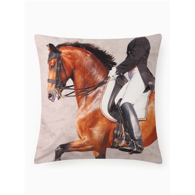 Наволочка декоративная «Этель. Грация», 40×40 см, велюр