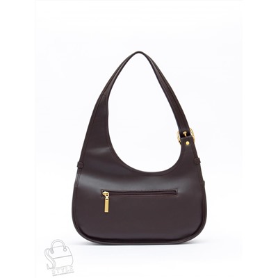 Сумка женская кожаная 1079M coffee Polina&Eiterou  в Новосибирске